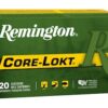 Remington Core-Lokt Ammunition 270 Winchester 130 Grain Core-Lokt Pointed Soft Point Box of 20
